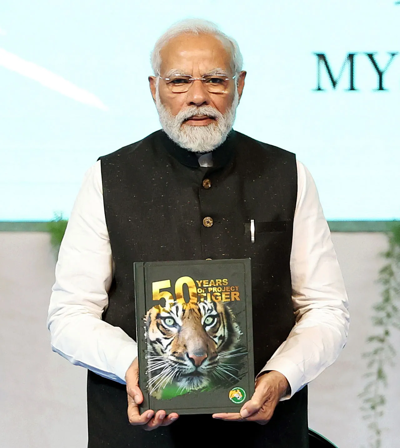 Indian PM Narendra Modi is on of the few leaders that understands tiger conservation. Photo credit: Indian Government.